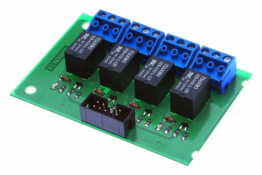 Модуль расширения релейных выходов parsec nmo-04